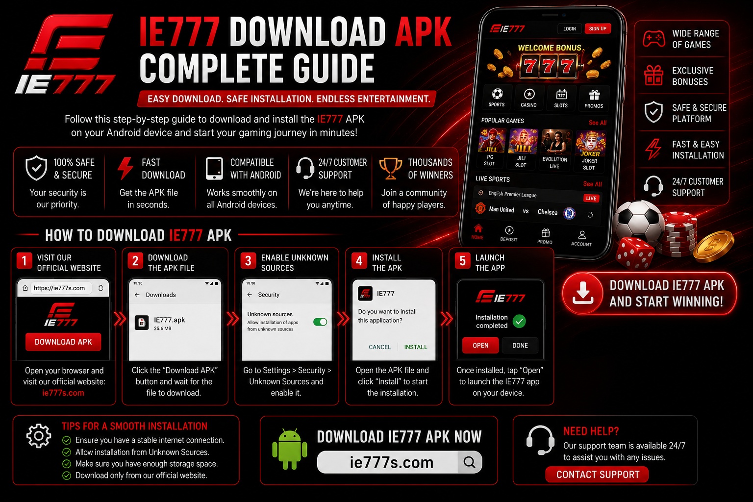 IE777 Download APK Complete Guide